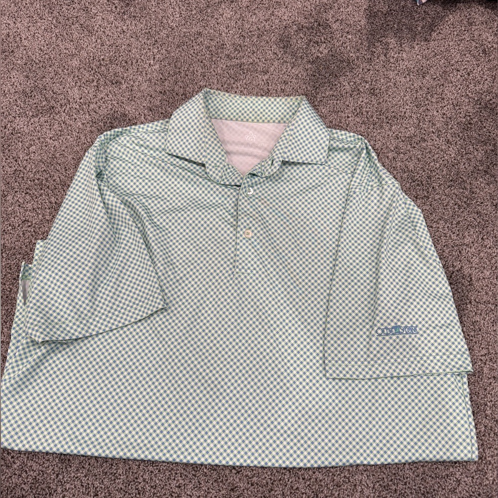 Men’s Medium Turtleson performance polo- Olde Stone Golf Club